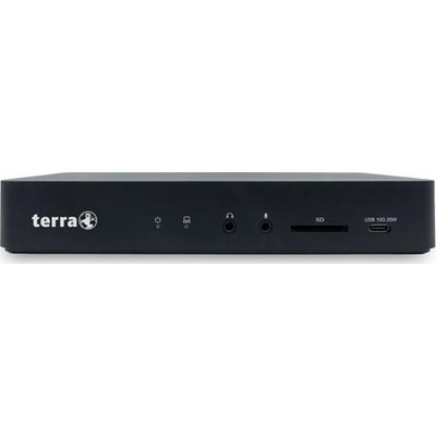Wortmann AG TERRA 1480375 докинг станция Жичен USB 3.2 Gen 1 (3.1 Gen 1) Type-C Черен (TERRA MOBILE DOCKING 810)