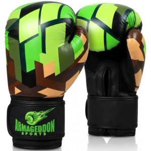 Armagedon sports Детски боксови ръкавици 8 oz с 3D куб ефект Armageddon Sports (ARM117)