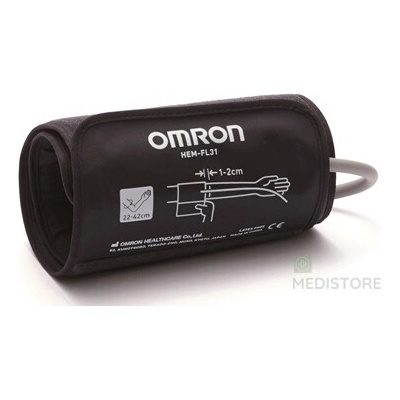 OMRON Manžeta Intelli Cuff k tlakomeru, na obvod paže 22-42 cm (HEM-FL31) 1x1 ks OMRON