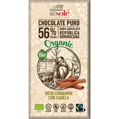 Solé horká čokoláda so škoricou 100 g