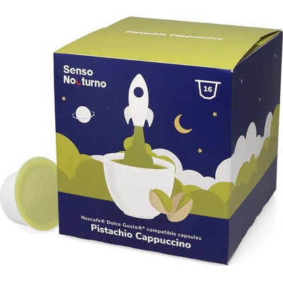 Senso Nocturno Pistáciové Cappuccino 16 kapsúl pre Dolce Gusto