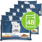 Gourmet Капсули Gourmet Perle, мини филета в сос 48 x 85 г
