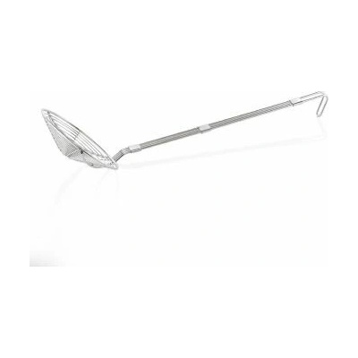Naběrák fritovací 24 cm délka 46 cm nerezový