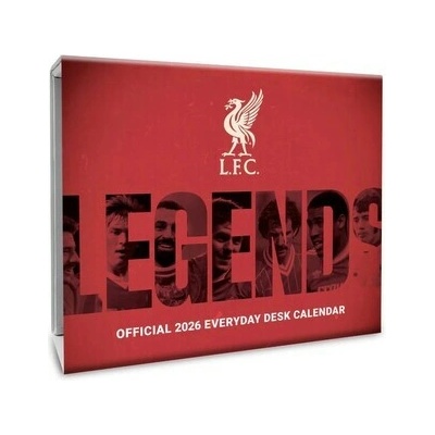 Oficiální stolní trhací FC Liverpool 15 x 13 x 4 cm 2026