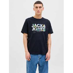 JACK & JONES Тениска jjgeplas tee ss crew neck ln