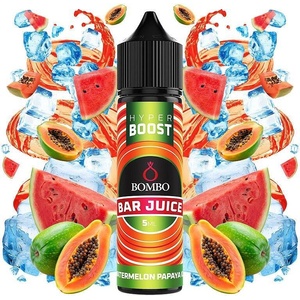 Bombo Bar Juice Hyper Boost Watermelon Papaya Ice 5ml/60ml - boombvaping - 17,41 лв