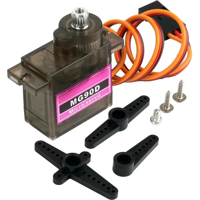 LaskaKit Mini servo MG90S 180° Plastové převody – Sleviste.cz