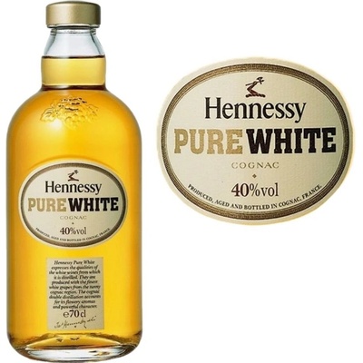 Hennessy Pure White 40% 0,7 l (holá láhev)