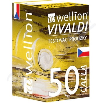 Wellion testovacie prúžky Calla 50 ks Vivaldi
