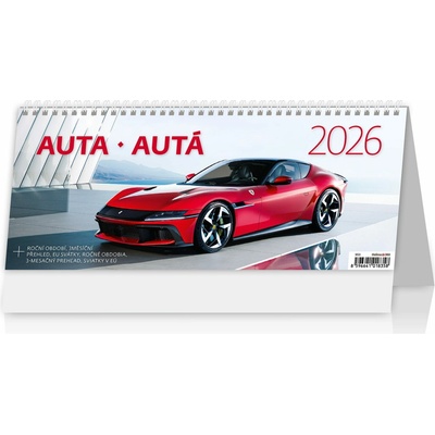 Stolní Helma Auta 2026
