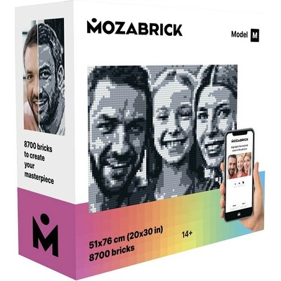 Mozabrick M – vytvořte si obraz podle fotky