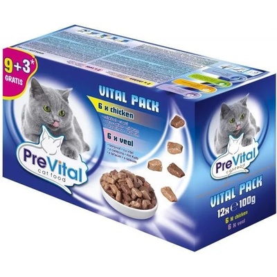 PreVital Vital Box chicken & veal 12x100 g