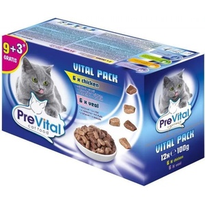 PreVital Vital Box chicken & veal 12x100 g