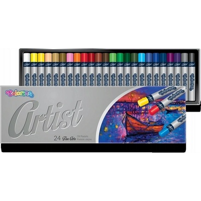 Colorino Artist farebné olejové pastelky 24 kusov