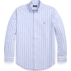 Ralph Lauren Риза с дълъг ръкав Polo Ralph Lauren Men's Long Sleeve Oxford Shirt - Blue/Pink