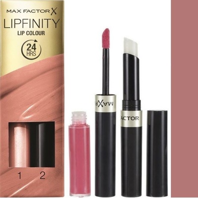 Max Factor Lipfinity rtěnka a lesk 16 glowing 2,3 ml + 1,9 g
