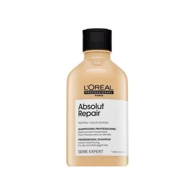 L'Oréal Série Expert Absolut Repair Gold Quinoa + Protein Shampoo подхранващ шампоан за много повредена коса 300 ml