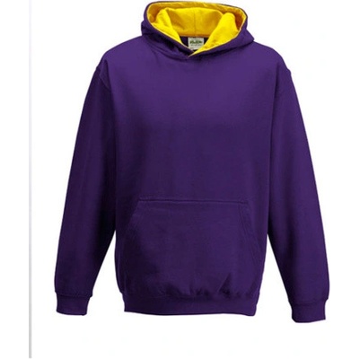 Just Hoods Detská mikina s kapucňou JH003J Purple