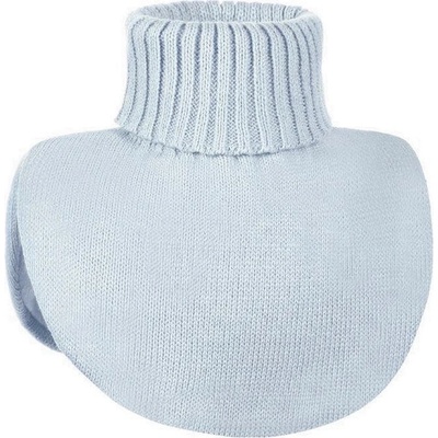 Detský nákrčník pletený modrá svetlá