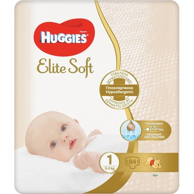 Huggies Elite Soft- 1 84 ks – Zbozi.Blesk.cz