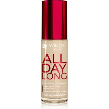 AA Wings of Color All Day Long Long Lasting Foundation дълготраен фон дьо тен цвят 505 Medium Beige 30ml