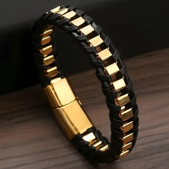 HARAHU Гривна bo-29697 - Черна / Златна / 23см kp29697 (bo-29697)