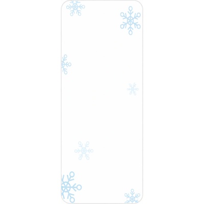 A2A18691801, 12x30mm, 195бр. , снежинки, цветен самозалепващи се етикети (A2A18691801)
