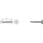 Uncanny Brand Self-drill insert subclade leb whd 4.2*50mm