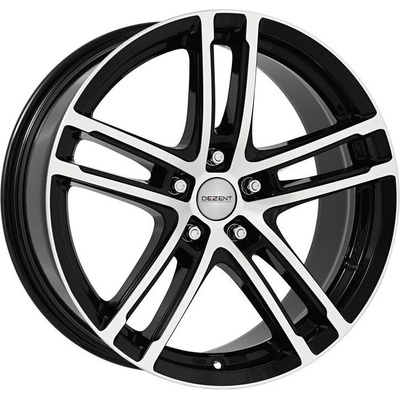 Dezent TZ 7,5x18 5x112 ET51 black polished – Zboží Mobilmania
