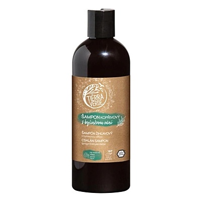 Tierra Verde Šampon kopřivový s bylinkovou vůní 500 ml