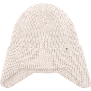 Huttelihut Детска зимна шапка (beanie) Huttelihut Kid's Hat Wool Knit Windstop Beanie - Sand Melange - размер 53 cm (904-5562-0813)