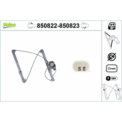 Mechanizmus zdvíhania okna VALEO 850823