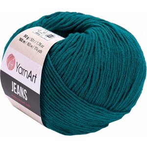 YARNART Jeans 63 Petrol Green Плетива прежда (Jeans 63)