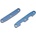 Traxxas Спънки за Траксас Ръстлър 4х4 Bulkhead tie bars Traxxas Rustler 4x4 front & rear, aluminum (blue-anodized), TRX6823 (TRX6823)