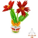 Vystrihovačky a papierové modely PEXI Origami 3D Květiny