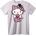 NOONEBRAND Hello Kitty Мумия Хелоуин Тениска - M, White