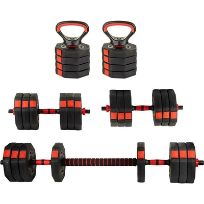 Eb Fit Regulovateľné bitúmenové činky 1 x 20 kg