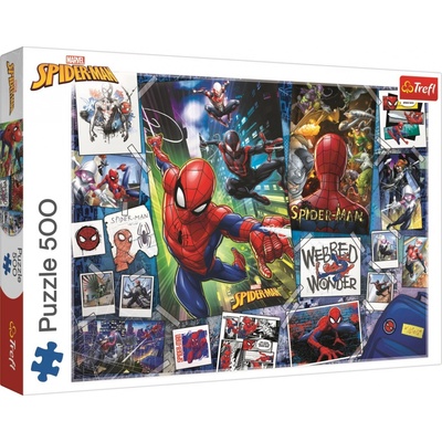 Trefl Spidermankoláž z plakátů 37391 500 dílků