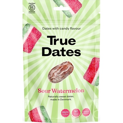 True Dates Datle Sour Watermelon 100 g – Zboží Dáma