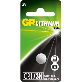 GP Batteries Литиева батерия gp cr-1-3n 3v за глюкомери и фото dl1-3n (gp-bl-cr1-3n-7u1)