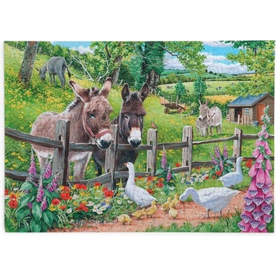 House of Puzzles Oslíky Jack a Jenny 250 veľkých dielov