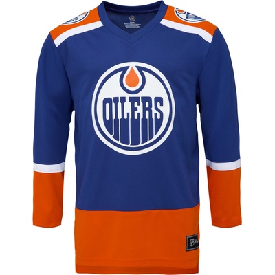 FANATICS EDMONTON OILERS HOME VALUE JERSEY modrá,oranžová,biela