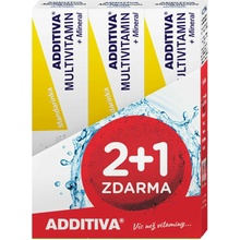 Additiva sada Multivitamin 2+1 mandarinka šumivé tablety 3 x 20 ks