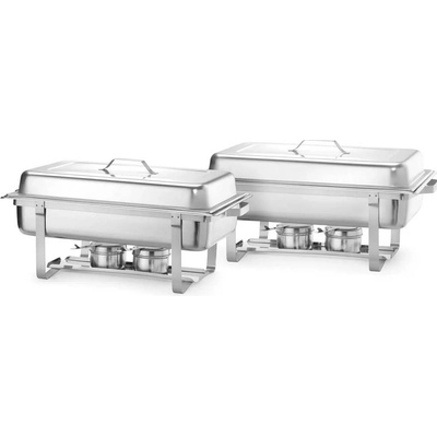 Hendi Chafing GN 1/1, Kitchen Line, 9L, 2 ks., 600x358x(H)295mm