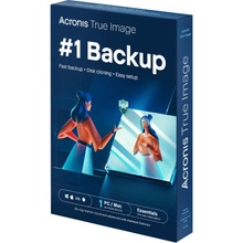 Acronis True Image Essentials, pro 1 počítač, předplatné na 1 rok (HOEASHLOS21)
