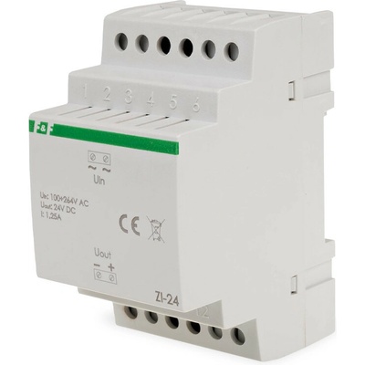 ZI-24 - Stabilizovaný spínaný zdroj, 100 - 264 V AC / 24 V DC (1,25 A)