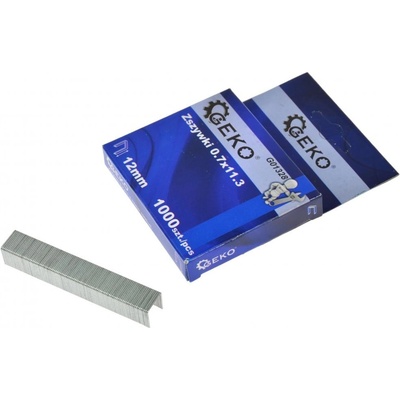 Geko Náhradné spony do zošívačky 0,7x11,3 12mm 1000ks