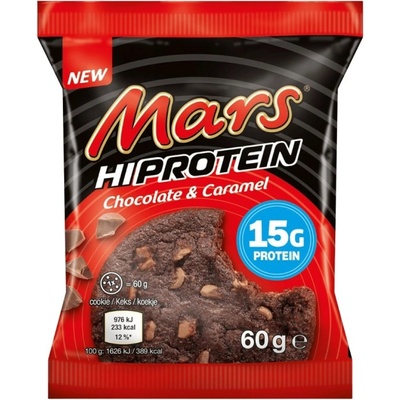 Snickers and Mars Mars High Protein Cookie - Chocolate & Caramel [60 грама] Шоколад и карамел