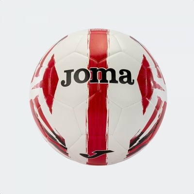 LIGHT BALL lopta biela červená S05