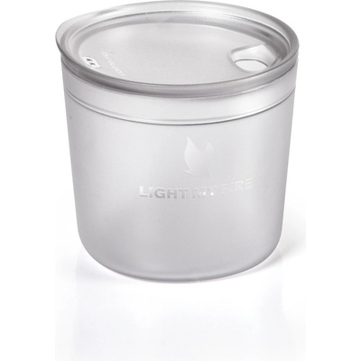 Light My Fire Tumbler with snap lid short Цвят: прозрачен и безцветен